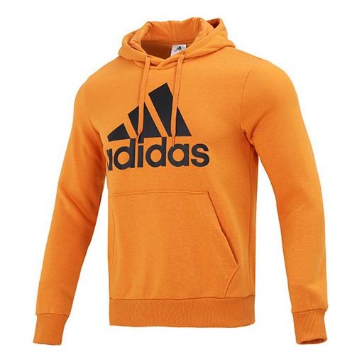 Men's adidas Bl Fl Hd Kangaroo Pocket Orange H58975