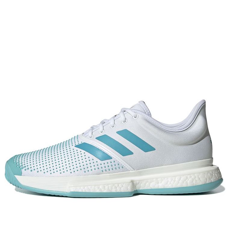 adidas Parley x SoleCourt Boost 'White Blue Spirit' G26295