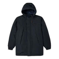 Converse Premium Mid Down Hooded Jacket 'Black' 10023775-A03