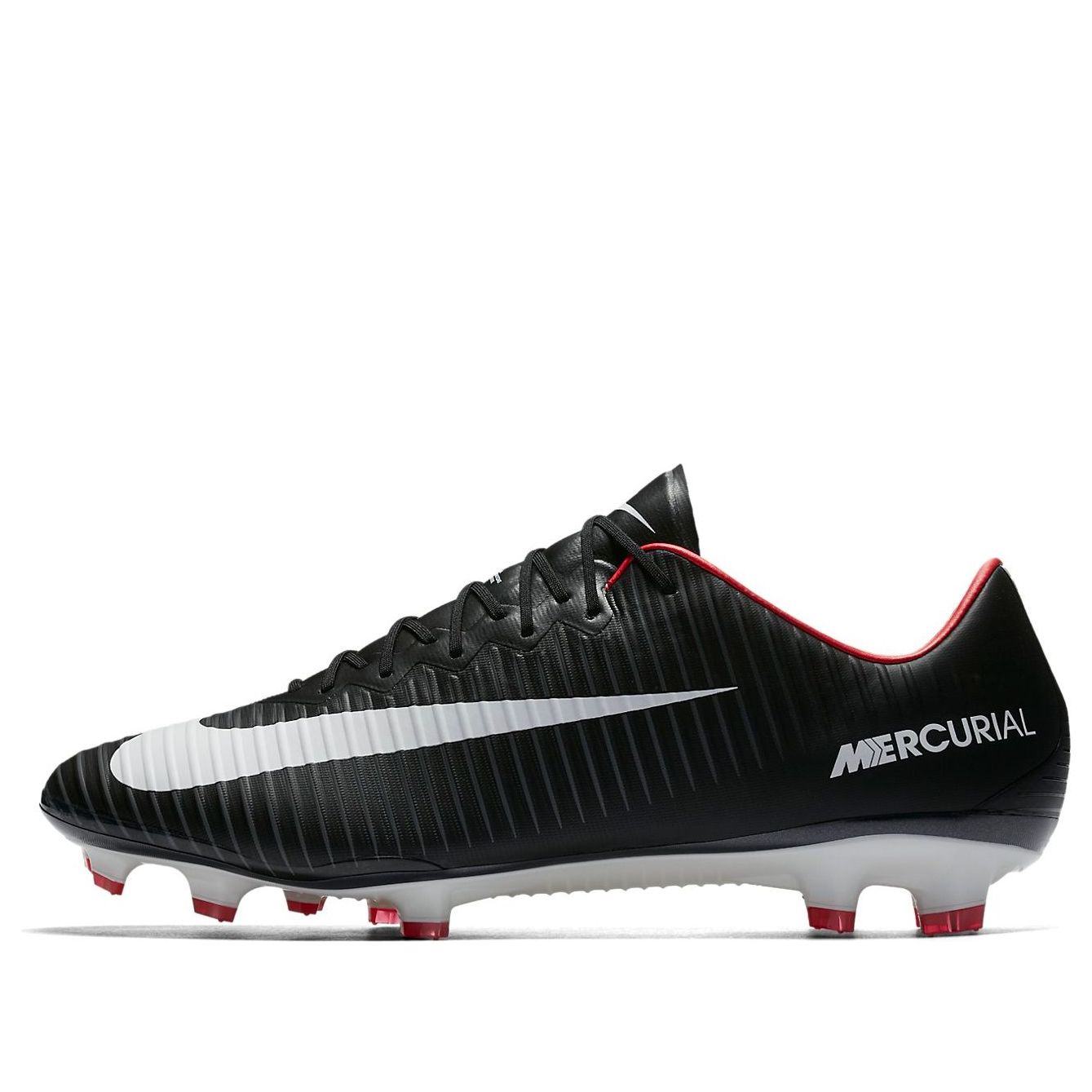 Nike Mercurial Vapor 11 FG 'Black Red' 831958-002
