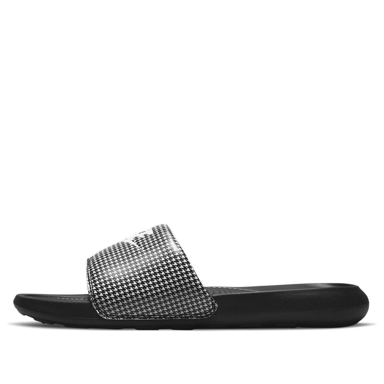 (WMNS) Nike Victori One Printed Slide 'Black Herringbone' CN9676-009