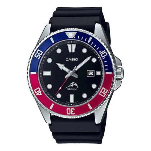 CASIO Male VINTAGE Japan / South Korea Fashion Black Analog MDV106B-1A2V