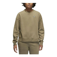 (WMNS) Air Jordan Brooklyn Fleece Crewneck 'Beige' DQ4463-351