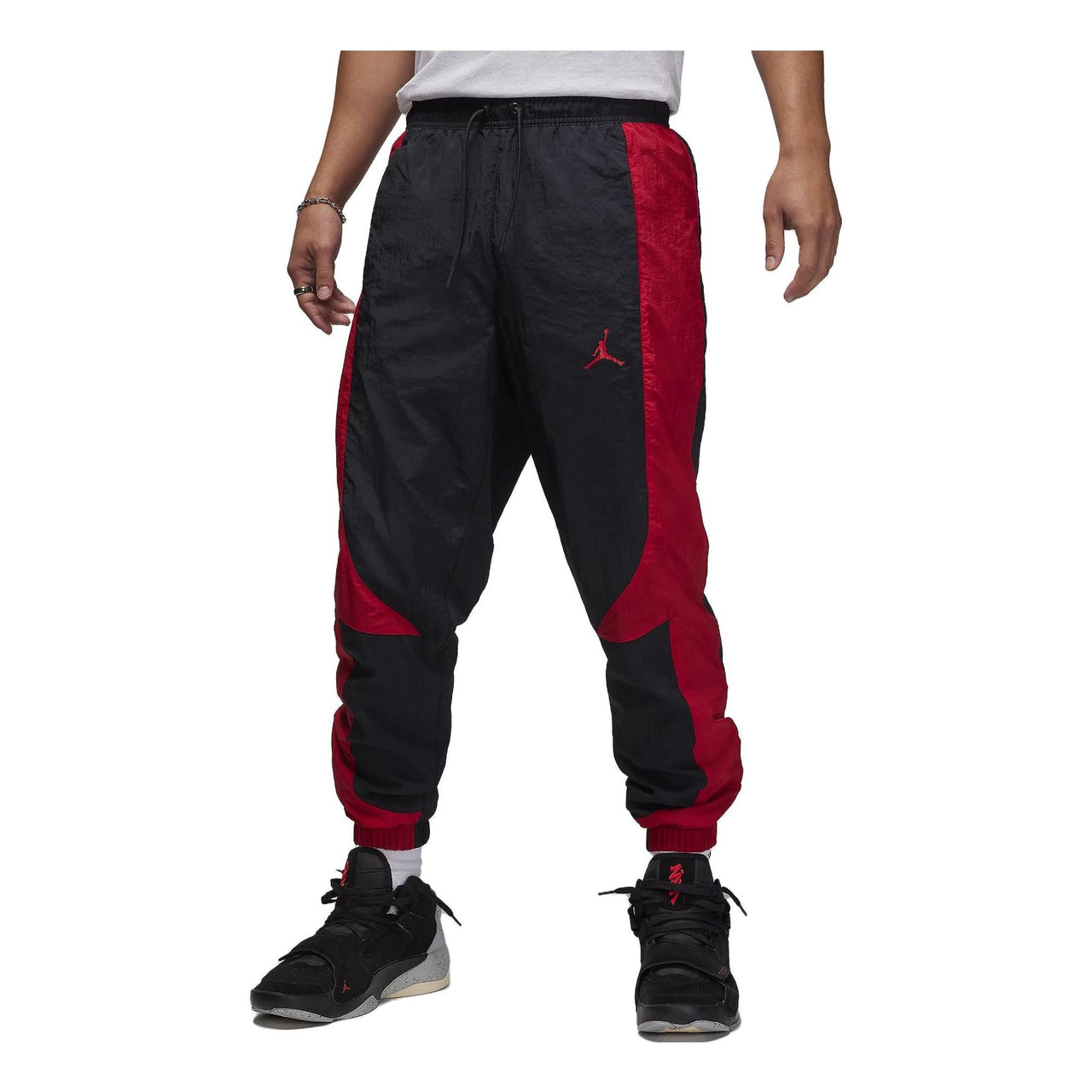 Air Jordan Sport Jam Pants 'Black Red' DX9374-013