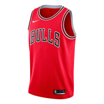 Nike Men Basketball Chicago Bulls Swingmen Jersey Road Kaos Olahraga Pria Red 903975-657
