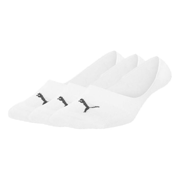 PUMA Calcetines Invisibles Socks 3 Pack 'White Black' 906904-02
