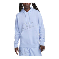 Nike Club Fleece Pullover Hoodie 'Light Blue' DX0541-479