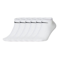 Nike Breathable Training Sports Socks Couple Style 6 White SX7679-100