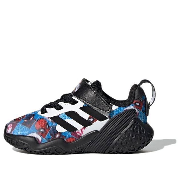 (TD) adidas Marvel x adidas Super Hero Adventures Triple Spider-man 'Black White' G55845
