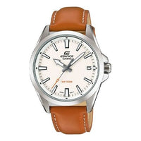 Men's CASIO EDIFICE Series Strap Casual Sports EFV-100L-7AVU Mens Brown Analog EFV-100L-7AVU2021