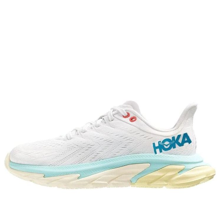 (WMNS) HOKA ONE ONE Clifton Edge 'White Blue' 1110511-BDBBT
