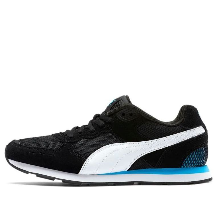 (WMNS) PUMA Vista Sneakers Black/Blue 372333-24