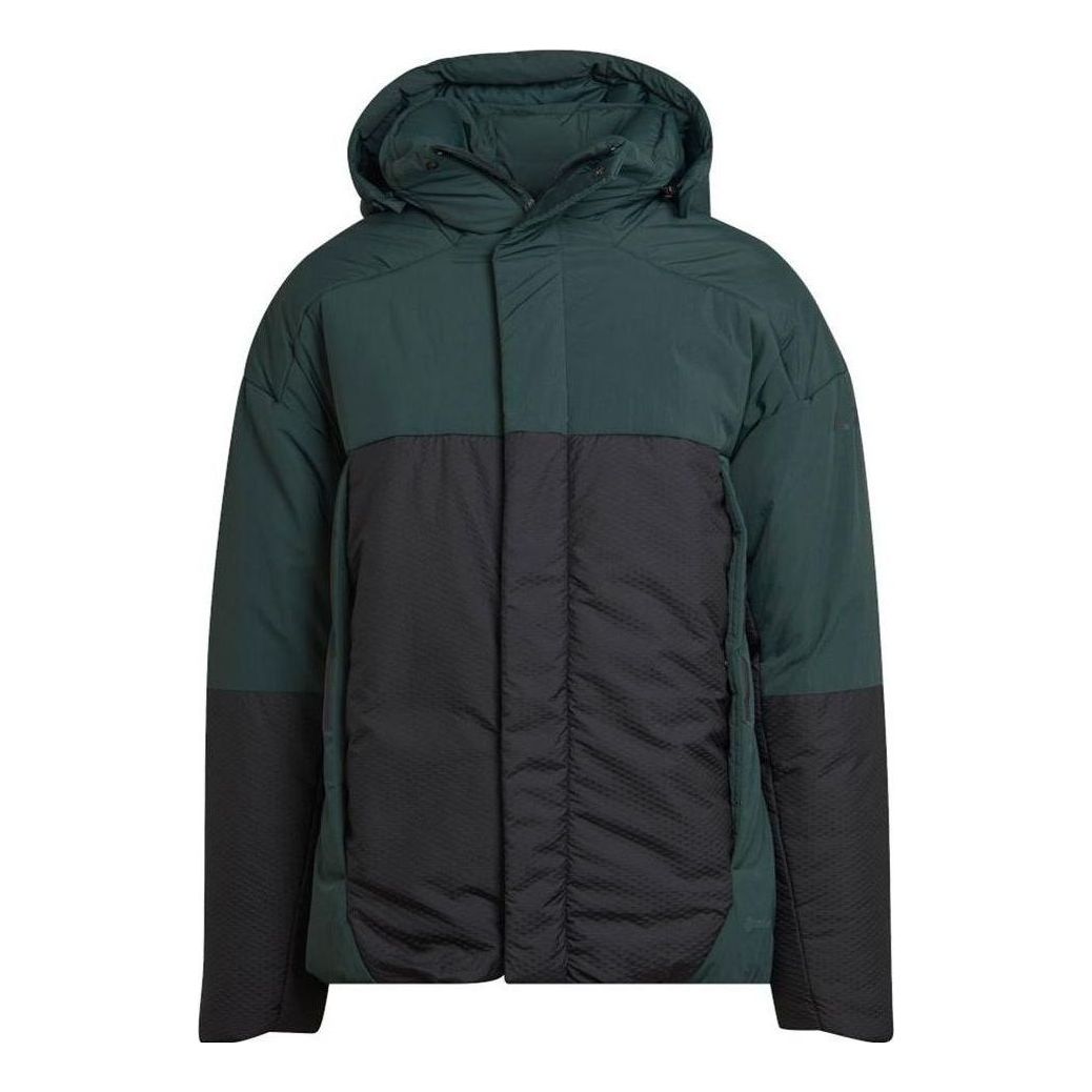 adidas Terrex Myshelter Cold.Rdy Double Down Jacket 'Green Black' HG6031