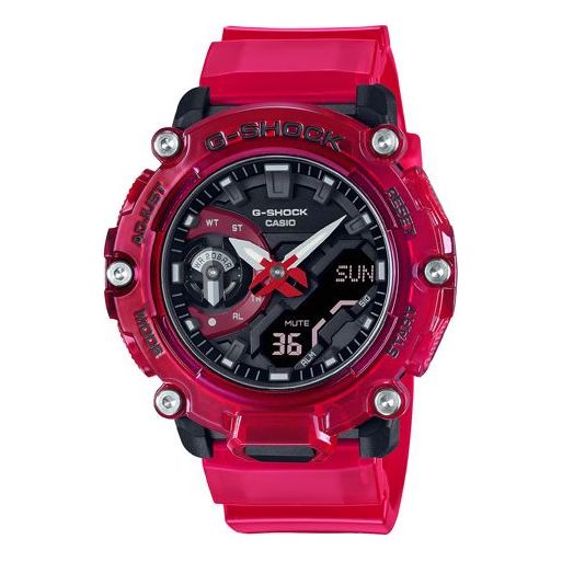 CASIO G-Shock Analog-Digital 'Red' GA-2200SKL-4APR