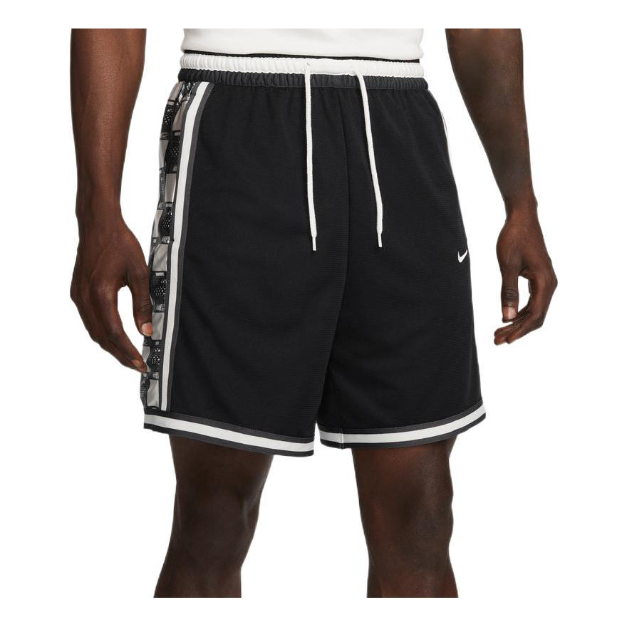 Nike Dri-FIT Pattern Print Basketball Shorts 'Black' DQ5720-010