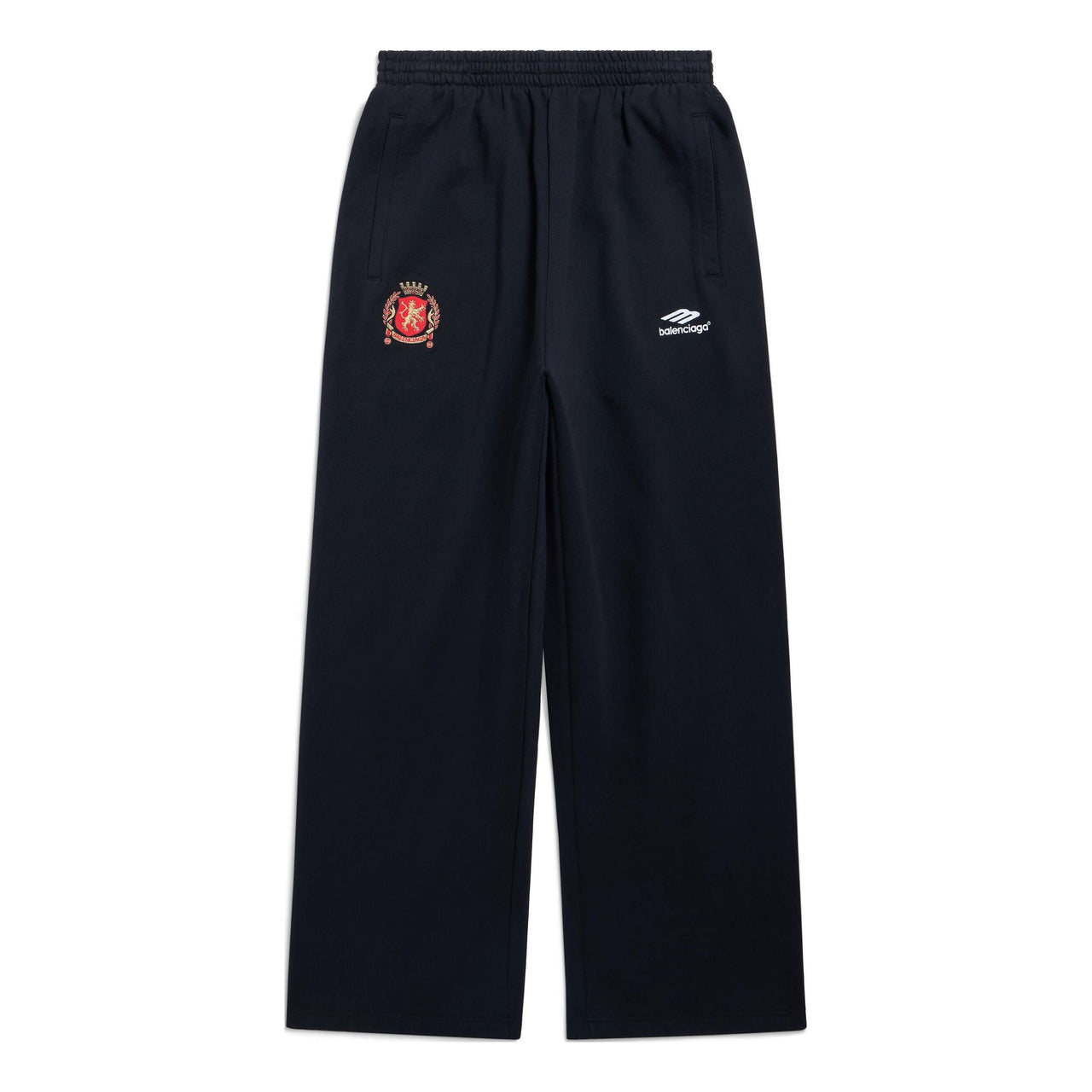 Balenciaga Soccer Baggy Sweatpants 'Black' 777708TPVW31070