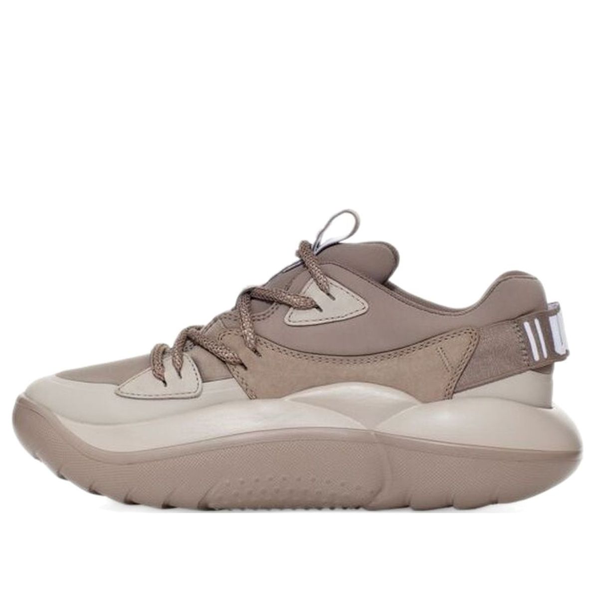 (WMNS) UGG LA Cloud Lace Cozy Breathable Wear-resistant Sports Shoe Gray 1123715-SGSD