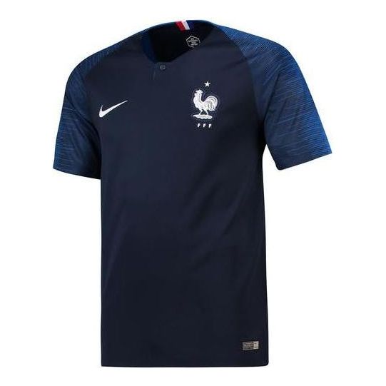 Nike France 2018 Home Football Soccer Shirt Jersey 'Navy Blue' 893872-451