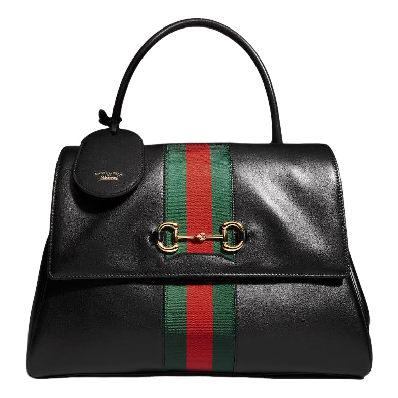 (WMNS) Gucci Paparazzo Medium Top Handle Bag 'Black' 875018-AAGIQ-1053