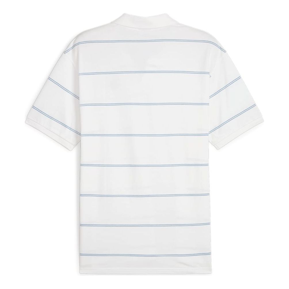 PUMA TEAM Polo Shirt 'White Blue' 627122-02