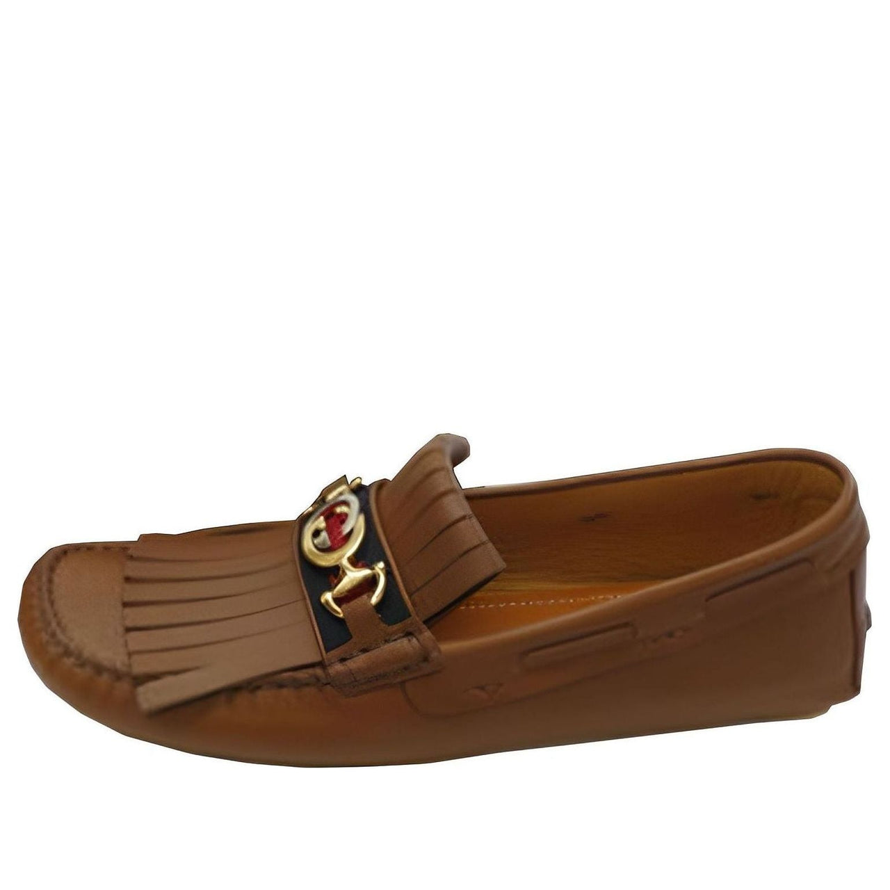 Gucci Leather Interlock G Loafers 'Brown' 575642-DTM30-2561
