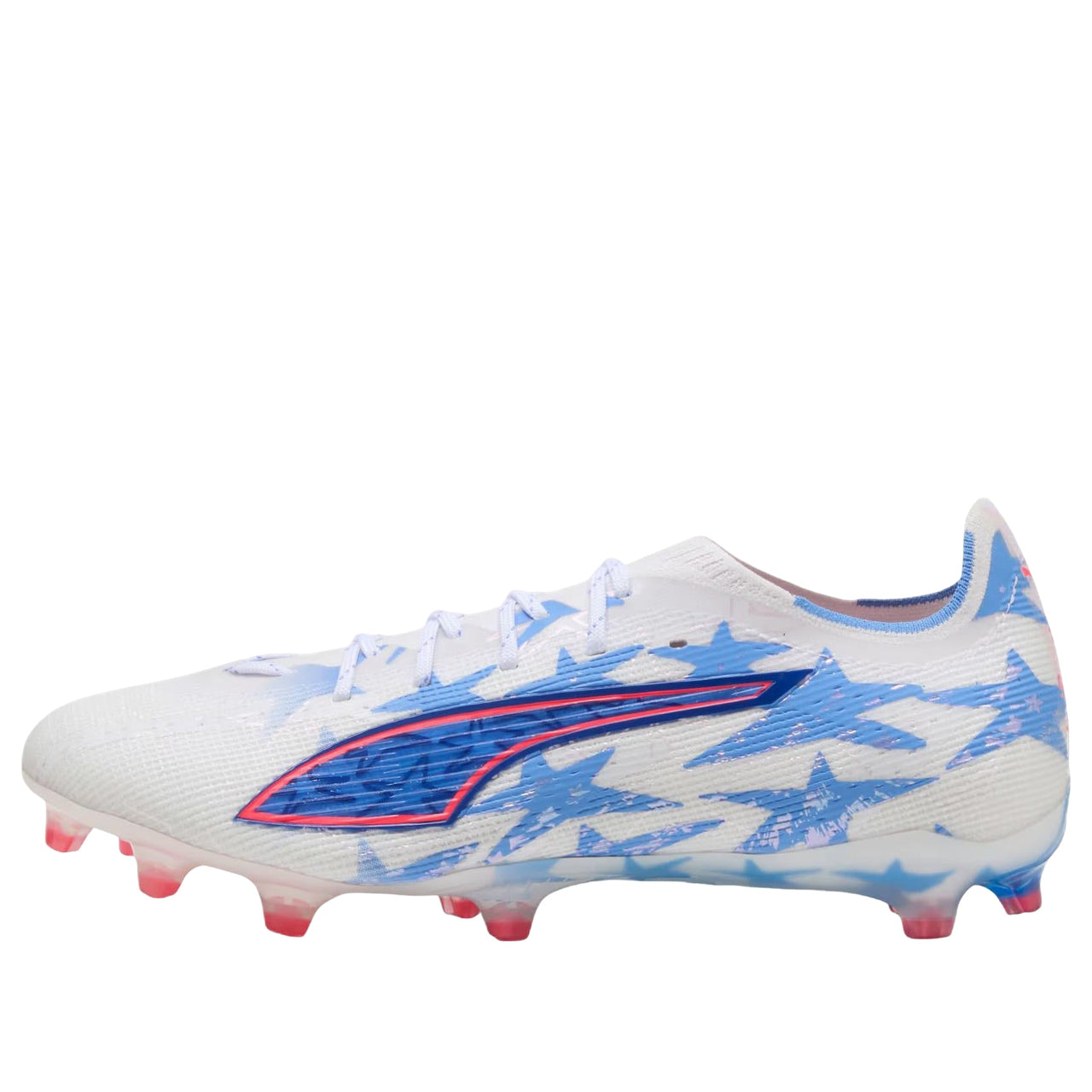 PUMA x Kidsuper x Christian Pulisic Ultra 6 Pro FG/AG 'PUMA White Pink Lilac Dusky Blue' 109272-01