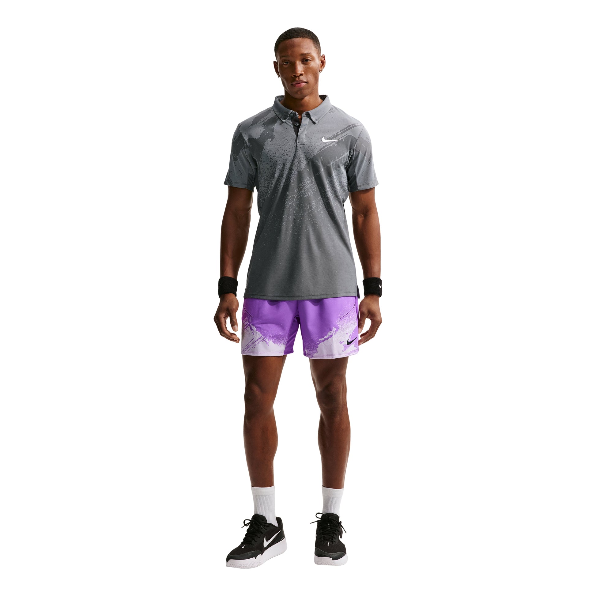 Nike Court Slam Dri-FIT Shorts 'Bright Violet Violet Mist Black' IF1560-522