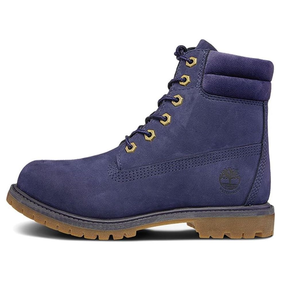 (WMNS) Timberland Waterville 6 Inch Double Collar Waterproof Boot 'Blue' A1ZTN