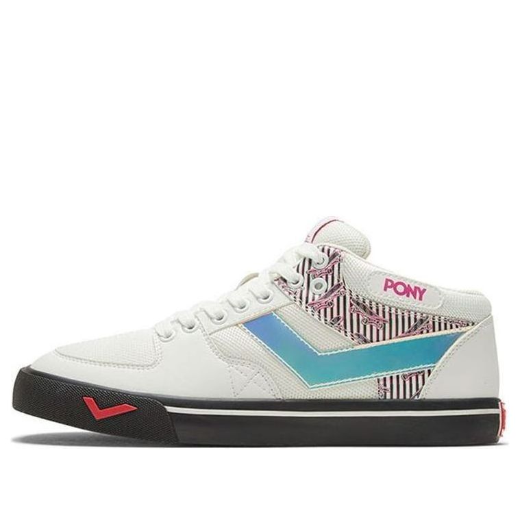PONY Atop Low-Skateboard Shoes White/Black 02M1AT05RW