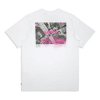 Men's Levis Logo Round Neck Short Sleeve White 16695-0002