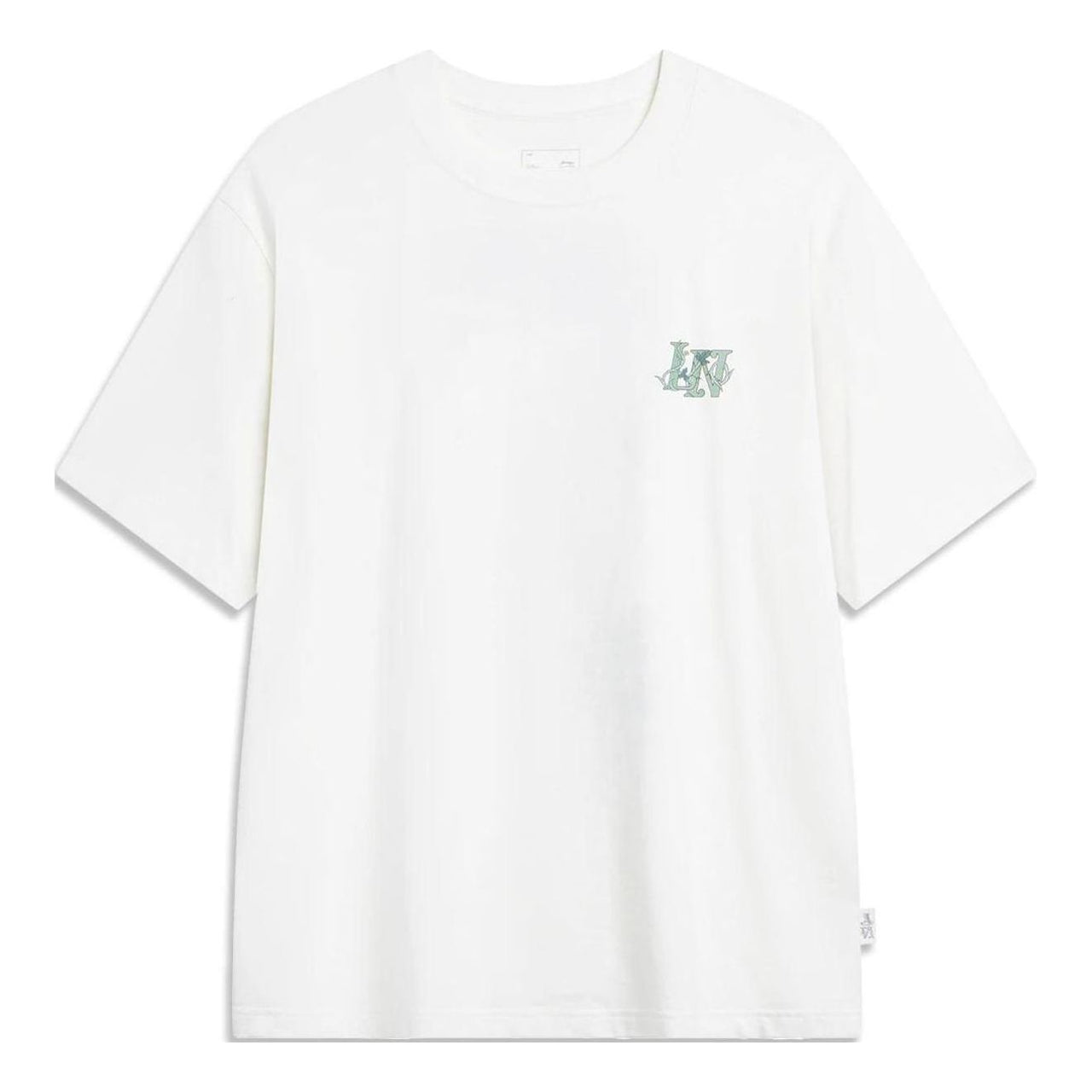 Li-Ning Floral Graphic T-shirt 'White' AHSU319-1