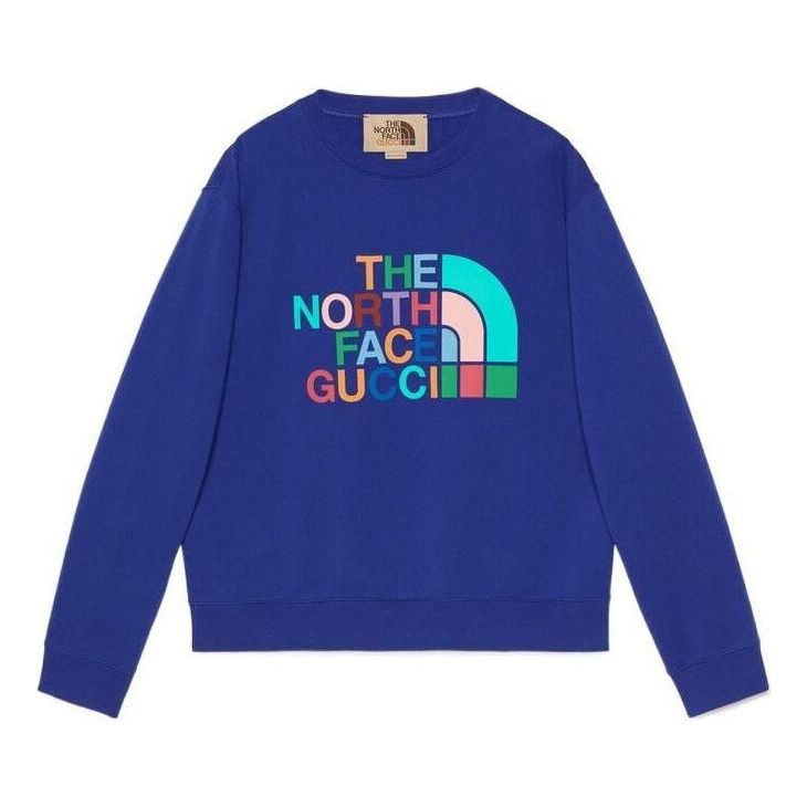 Gucci x The North Face Sweatshirt 'Blue' 626990-XJDTY-4120
