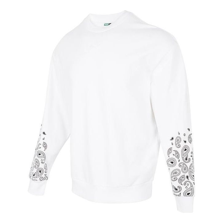 PUMA Paisley Graphic Crew 'White' 539522-02
