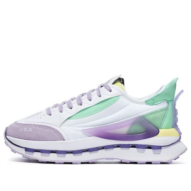 (WMNS) FILA KM Shoes 'White Purple Aqua' F12W233113FWP