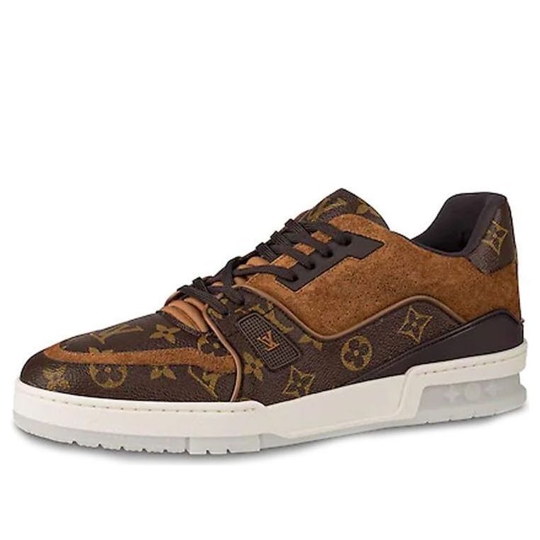 LOUIS VUITTON Trainer Sneakers 'Brown Monogram' 1A5UR