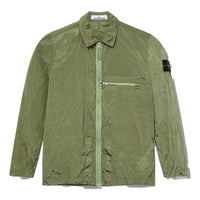 STONE ISLAND Compass Patch Zip Up Jacket 'Sage' 781510919-V0055