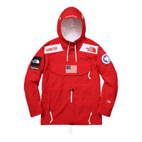 جاكيت Supreme SS17 x The North Face Trans Antarctica Expedition Pullover بشعار أحمر SUP-SS17-609