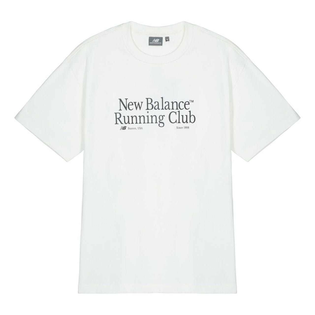 New Balance Running Club Graphic T-shirt 'White' NEE11251-IV