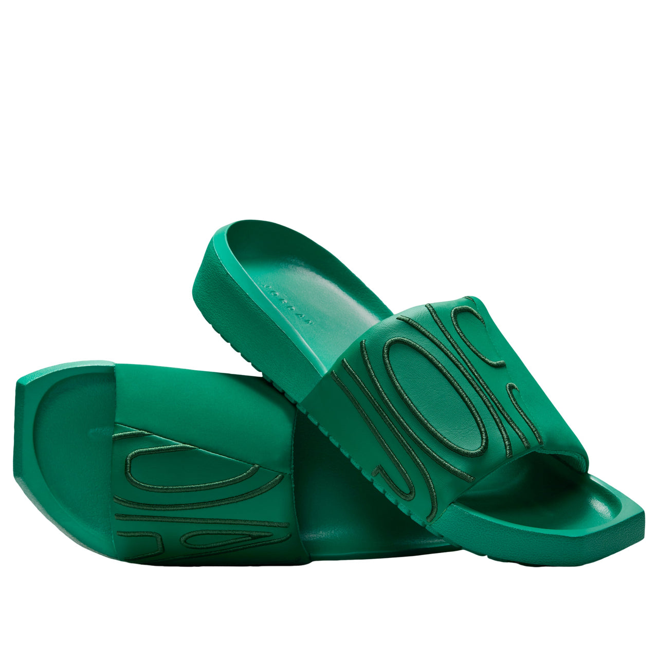 (WMNS) Air Jordan NOLA Slides 'Malachite Fir'  CZ8027-301
