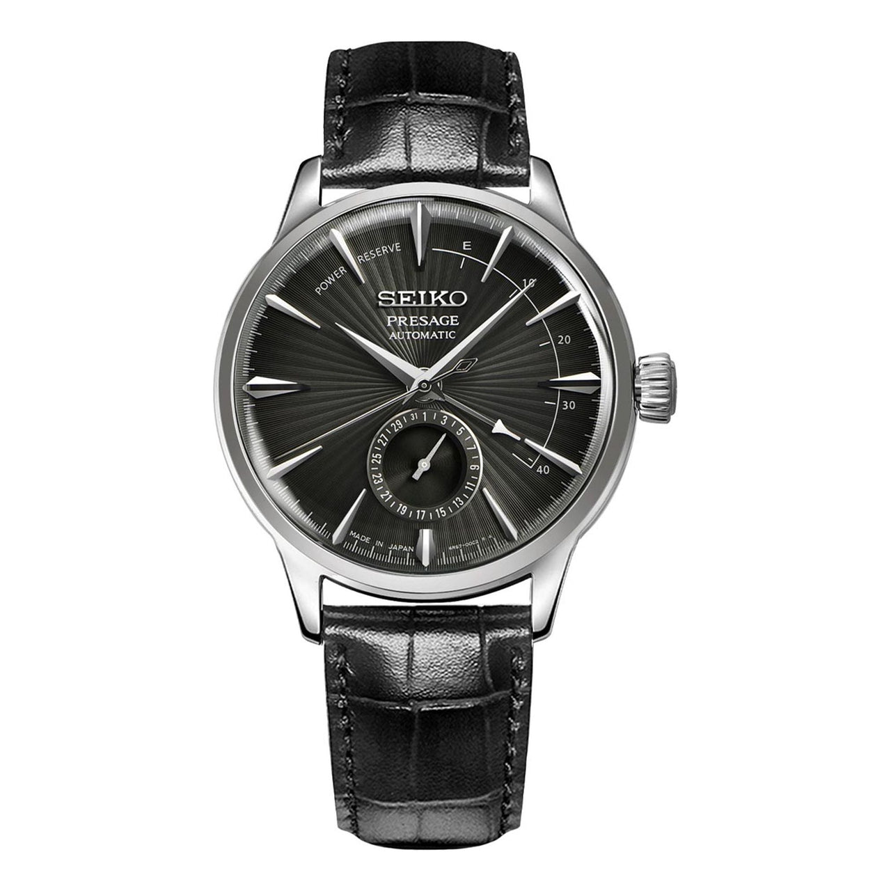 Men's SEIKO Mechanical Black Watch SSA345J1