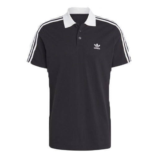 adidas originals Adicolor Classics 3-Stripes Polo Shirt 'Black' IL2501