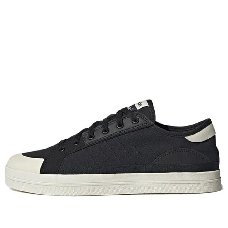 adidas neo City Canvas 'Black White' HQ6526