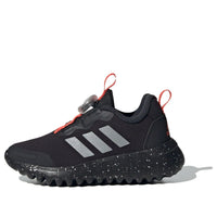 (GS) adidas Activeflex 3.0 Slip On 'Black Silver Red' IG0589
