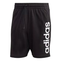 adidas AEROREADY Essentials Single Jersey Linear Logo Shorts 'Black' IC0062
