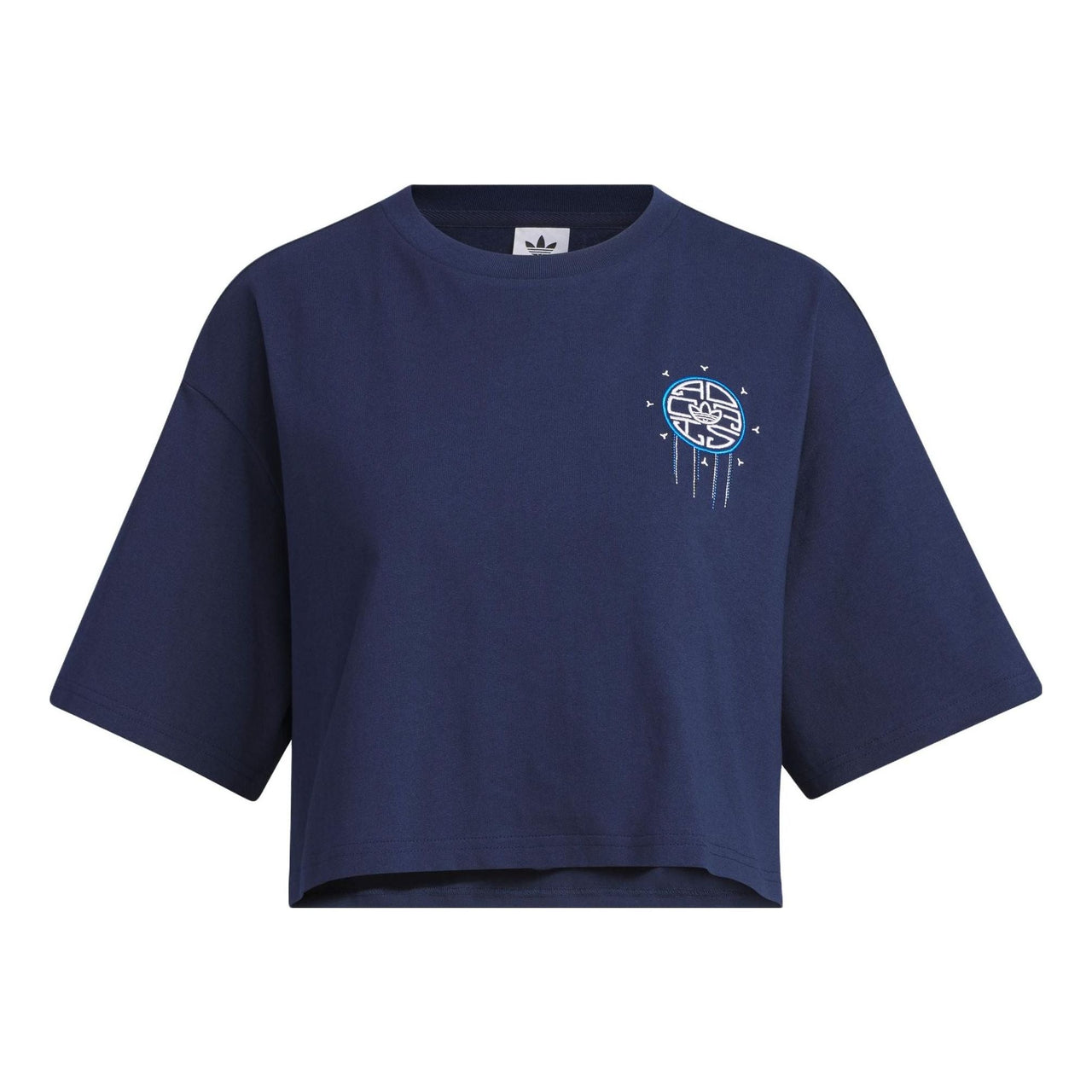(WMNS) adidas Originals Toc Graphic T-Shirt 'Navy' IP1757