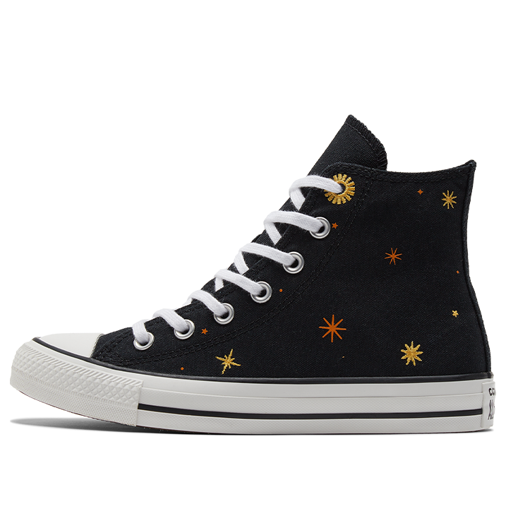 (WMNS) Converse Chuck Taylor All Star 'Black Yellow' A02885C