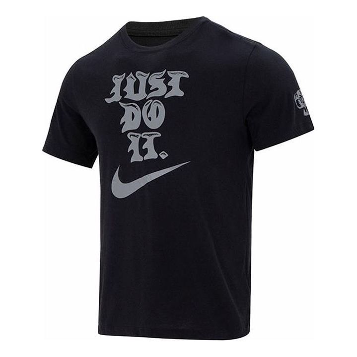 Nike Dri-Fit Graphic Fitness T-Shirt 'Black' FJ2402-010