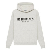 (GS) Fear of God Essentials SS21 Hoodie 'Light Heather Oatmeal' FOG-SS21-534