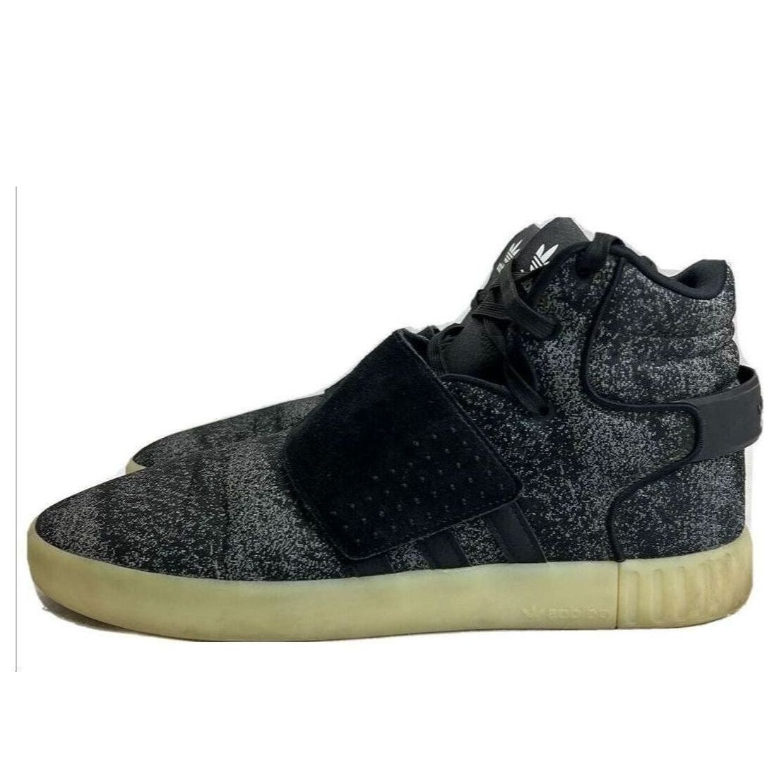 adidas Tubular Invader Strap Shoes 'Black' BB8945