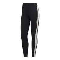 (WMNS) adidas Hyperglam Training Techfit 7/8 Leggings Asia Sizing 'Black White' HZ6955